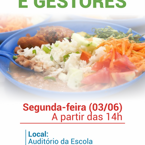 MERENDEIRAS E GESTORES ESCOLARES IRÃO PASSAR POR TREINAMENTO COM NUTRICIONISTA