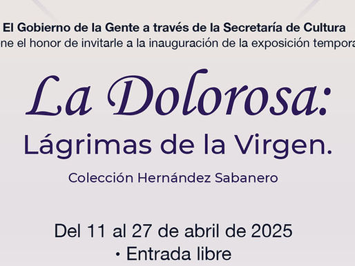 Abren la exposición "La Dolorosa, Lágrimas de la Virgen" en Centro de las Artes