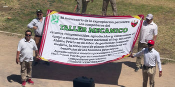 Exigencias marcan aniversario 88 de la Expropiación Petrolera en Salamanca