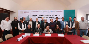 Instalan mesa estratégica para el manejo del lirio acuático en Salamanca