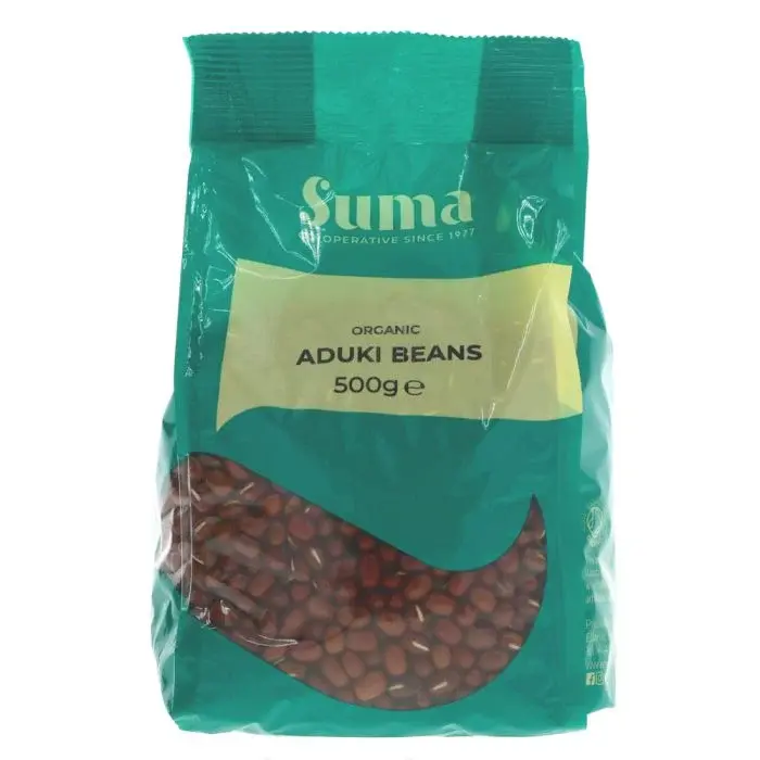 Suma Aduki Beans - Organic - 500g (PU202)
