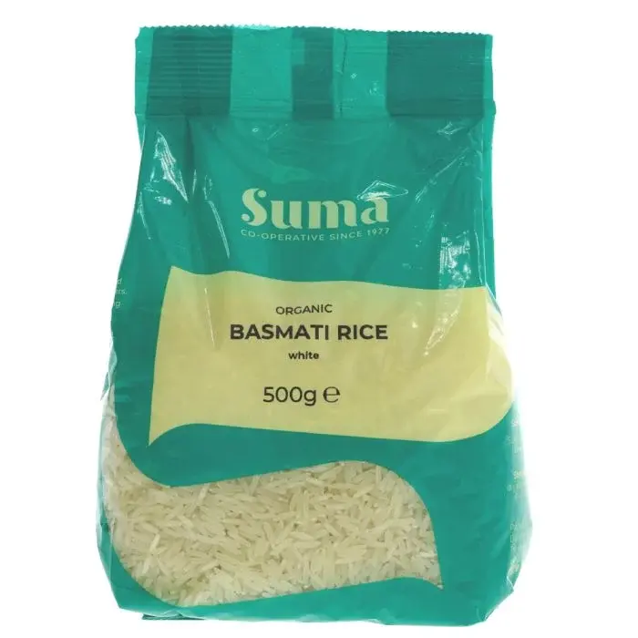 Suma Rice - white basmati organic - 500g (QS303)