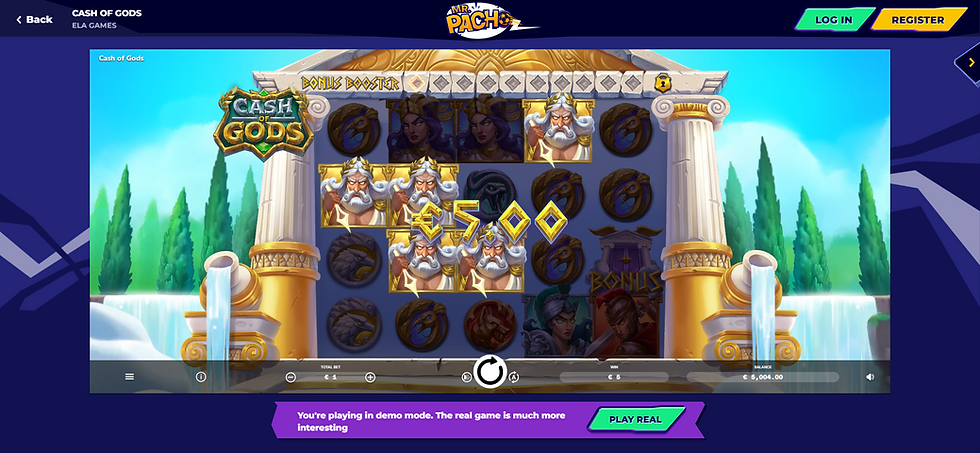 Cash of Gods MrPacho Casino