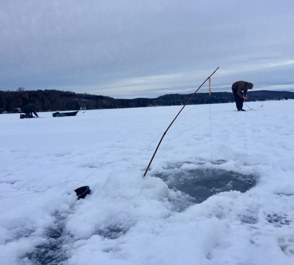 Ice Fishing in Haliburton