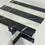 Thumbnail: Carrara & Black Toros Marble Coffee Table