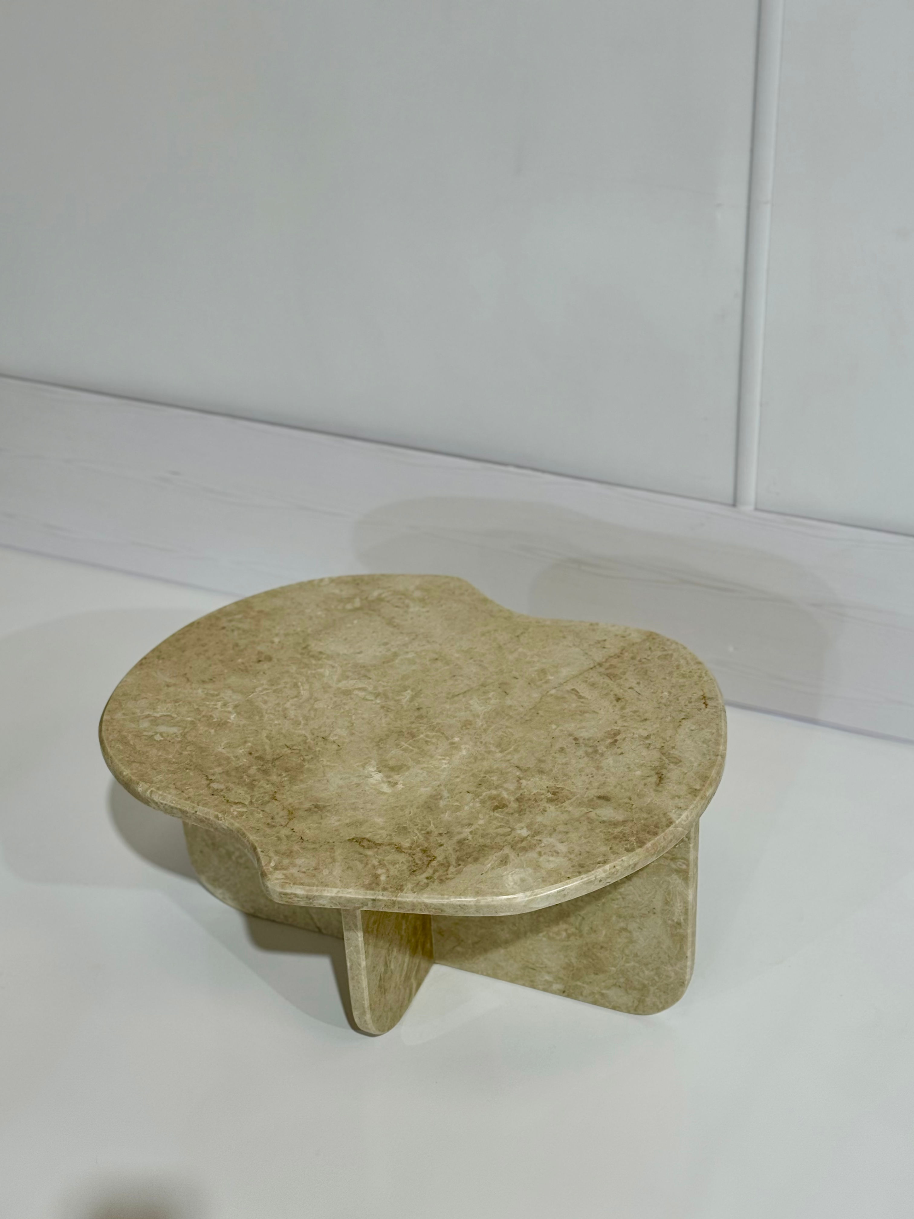 Botticino marble coffee table