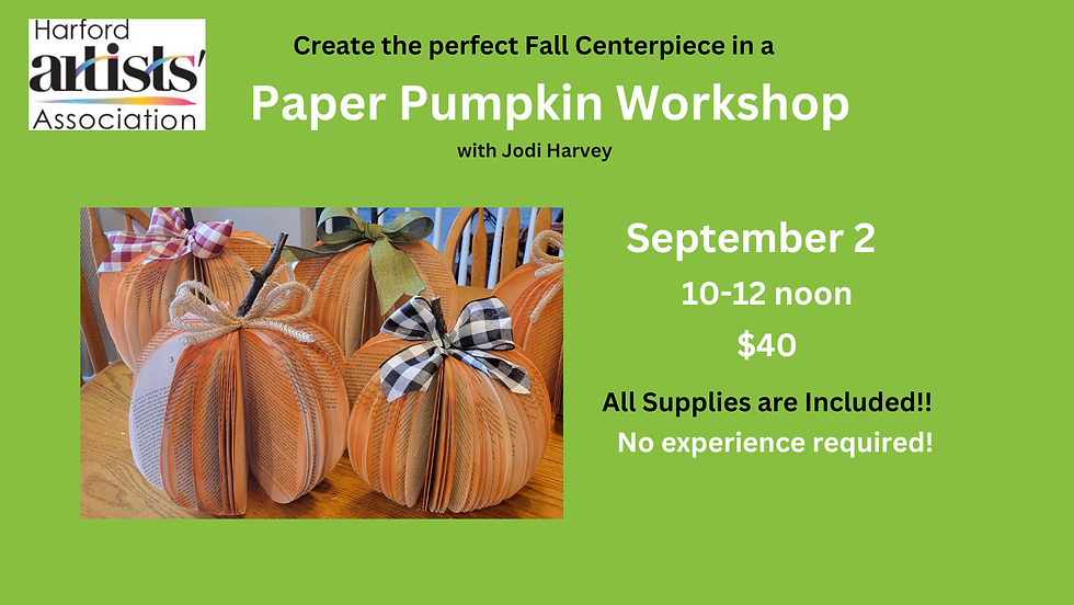 Paper Pumpkin Workshop