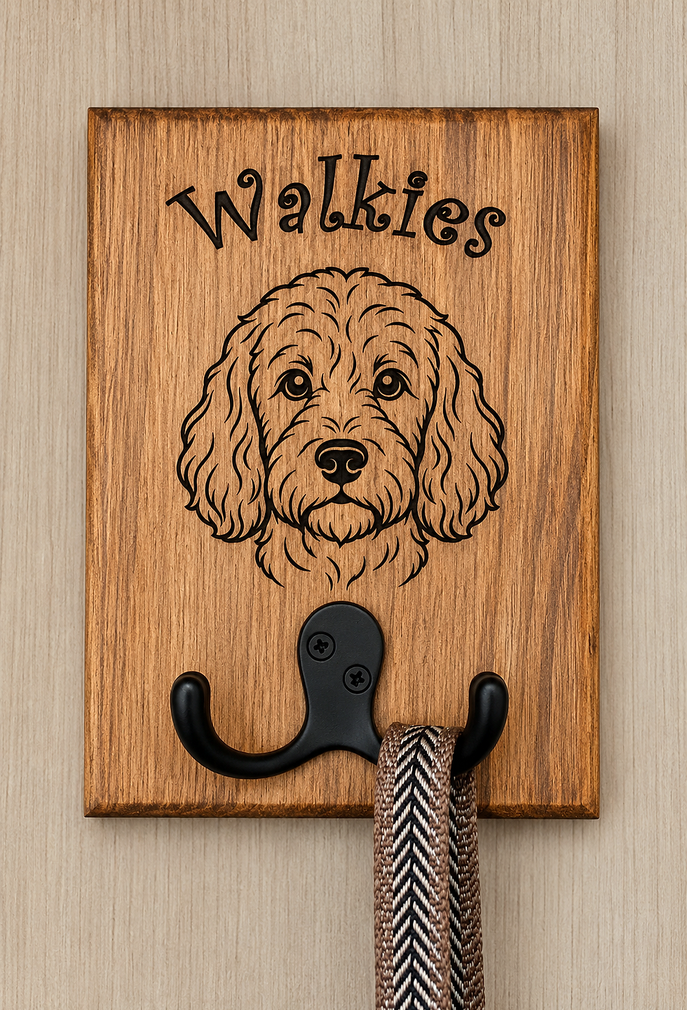 Thumbnail: Walkies Leash hanger