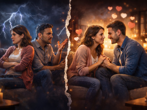 קצר בתקשורת בזוגיות לעומת חיבור רגשי בין בני זוג – המעבר מריב לקרבה באמצעות תקשורת מקרבת