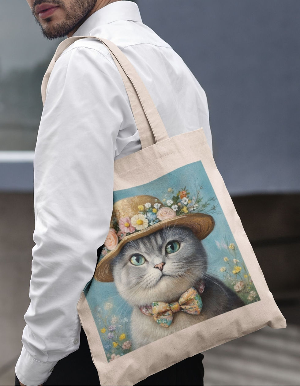 Küçük resim: Scottish Fold Oxford Çanta