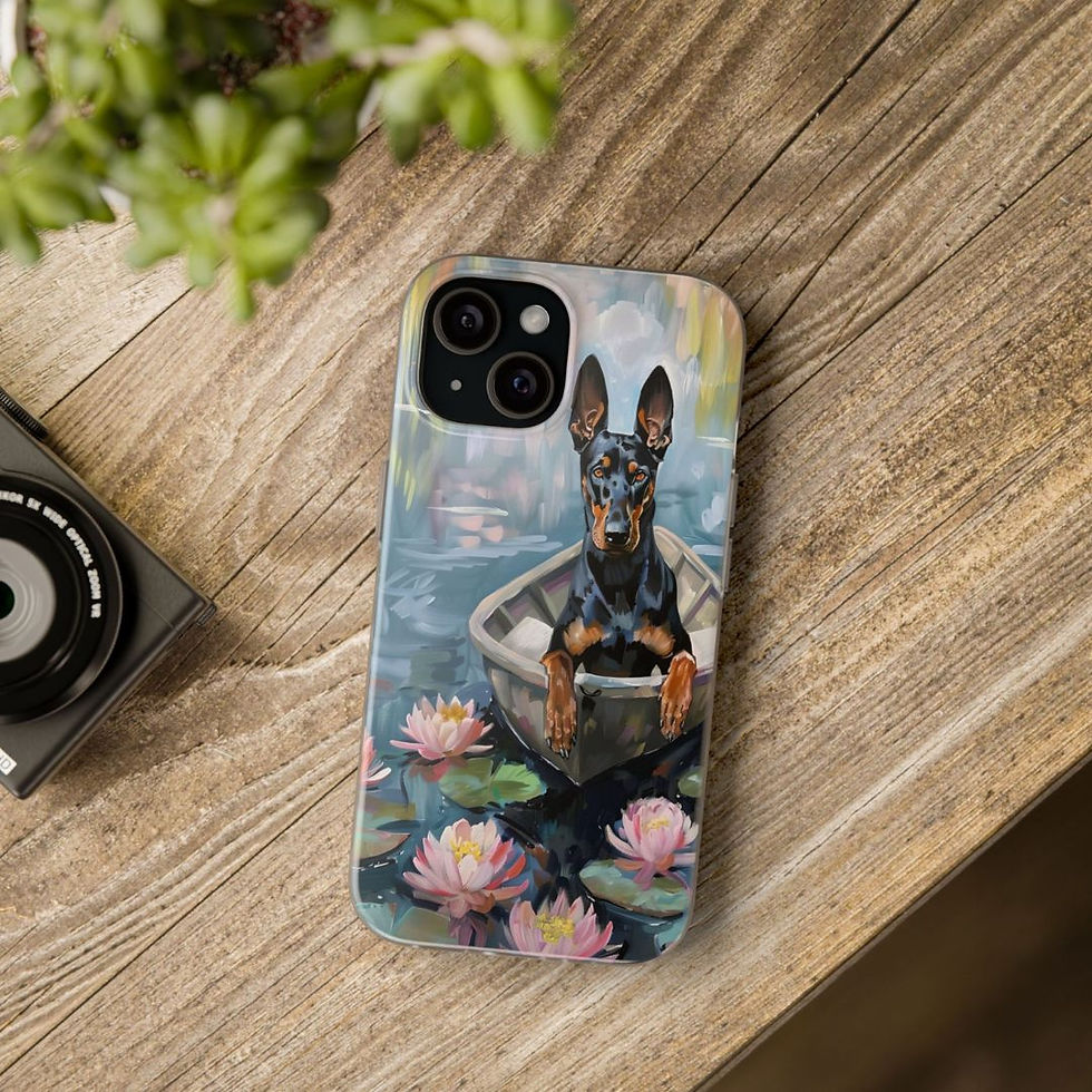 Küçük resim: Doberman Telefon Kılıfı Lille