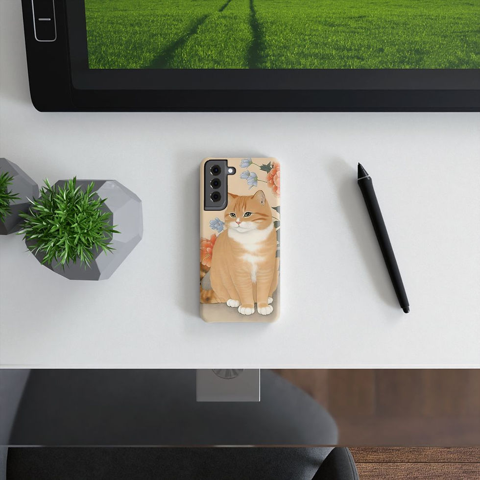 Küçük resim: Sarman Beyaz Kedi Telefon Kılıfı Tokyo
