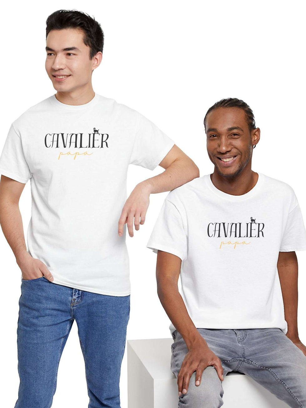 Küçük resim: Cavalier Tişört Cavalier Papa