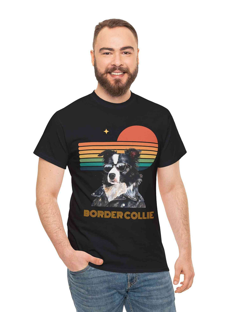 Küçük resim: Border Collie Tişört Summer II