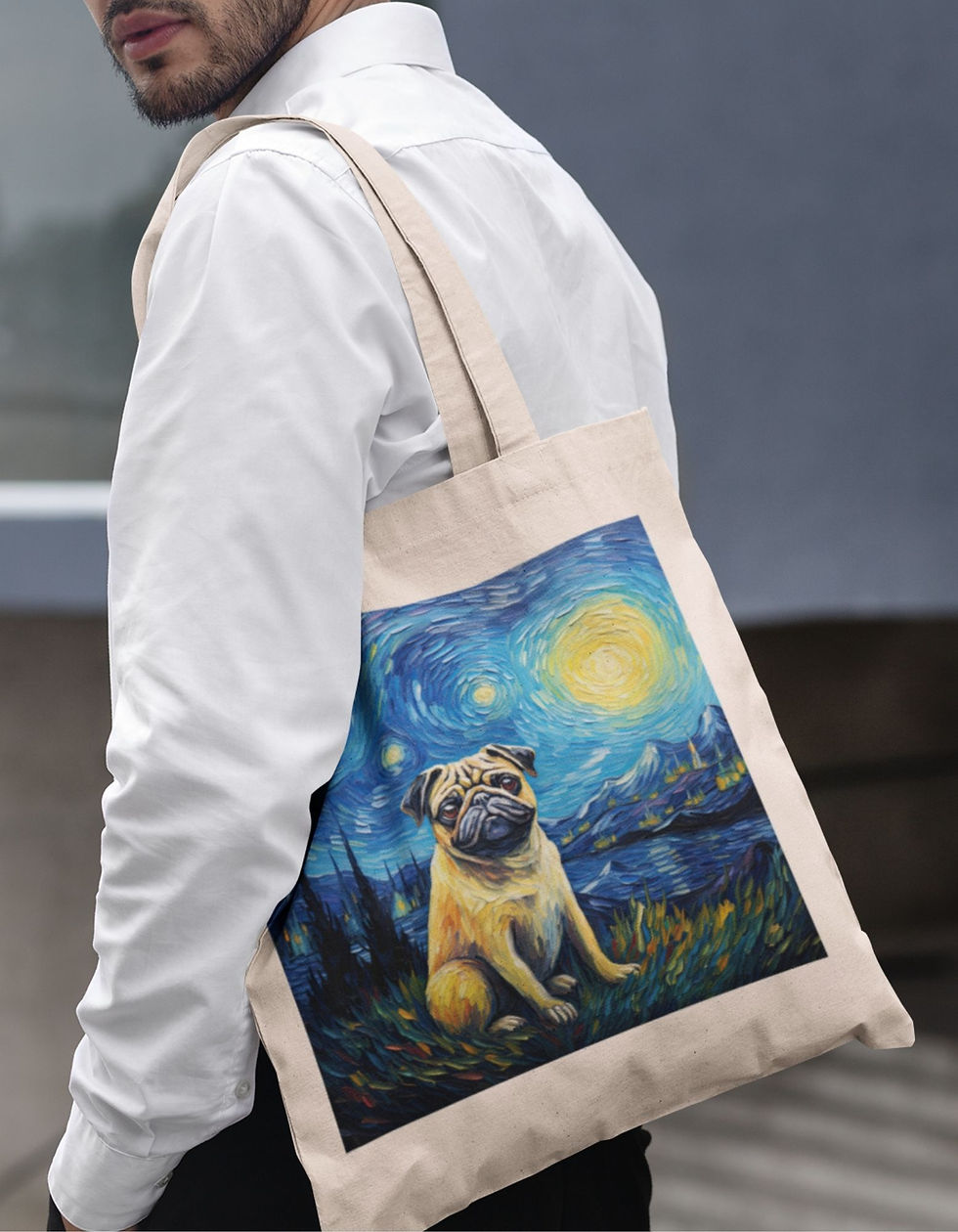 Küçük resim: Pug Bruges Çanta