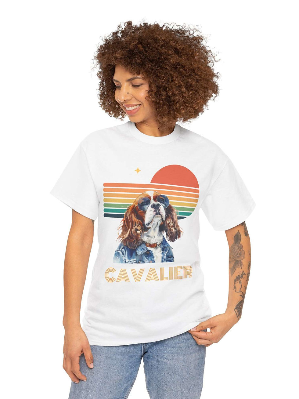 Küçük resim: Cavalier Tişört Retro III