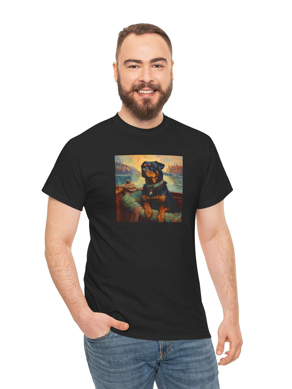 Küçük resim: Rottweiler Tişört Venice