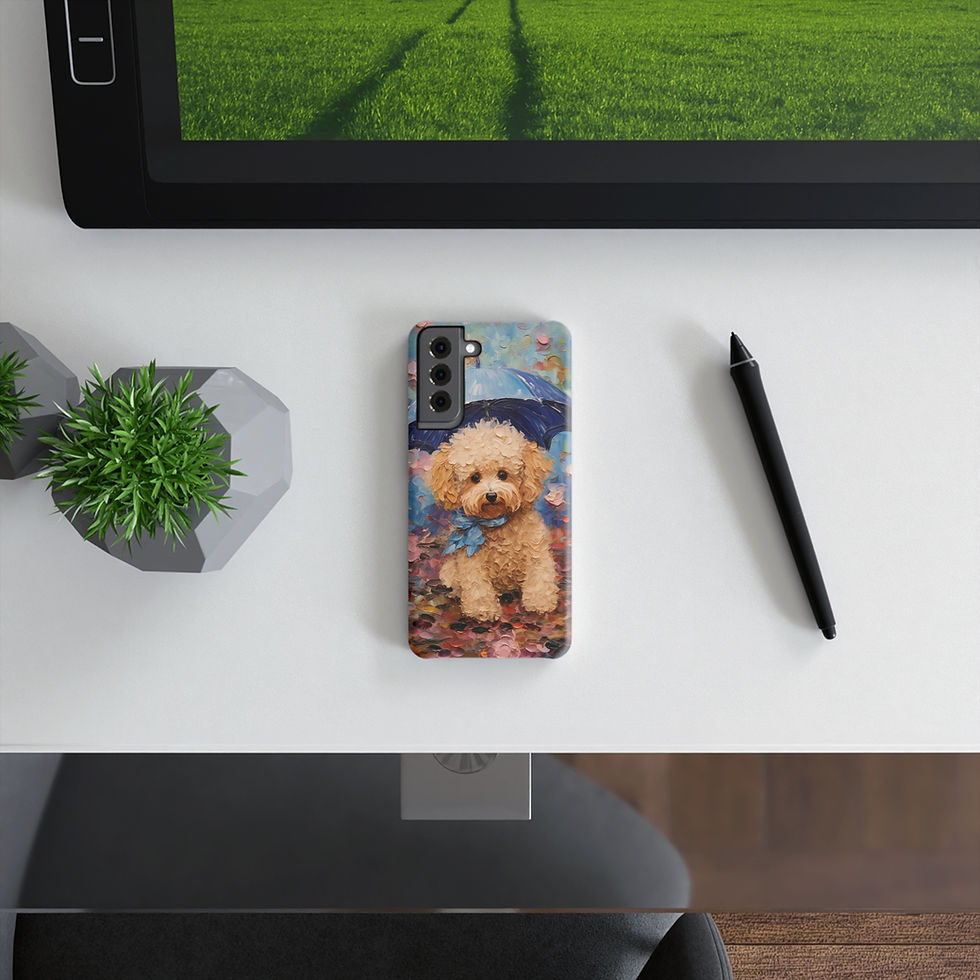 Küçük resim: Toy Poodle Telefon Kılıfı Lyon