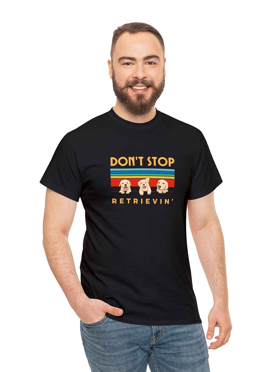 Küçük resim: Golden Tişört Don't Stop Retrievin'