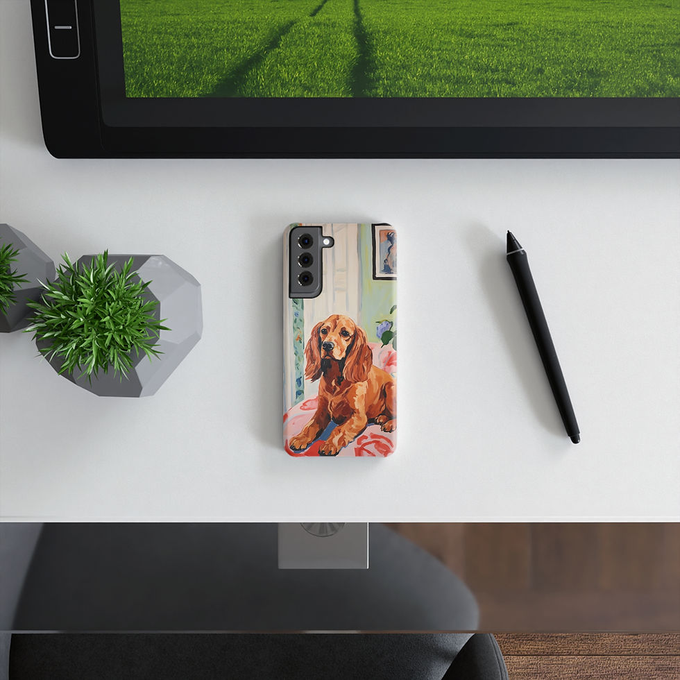 Küçük resim: Cocker Spaniel Telefon Kılıfı Paris