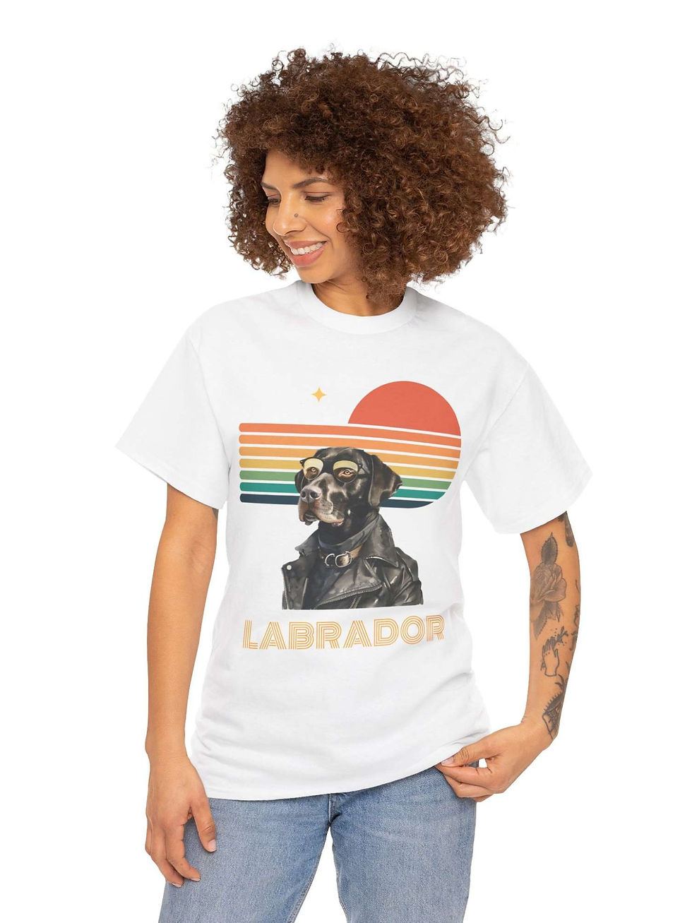 Küçük resim: Labrador Tişört Retro III