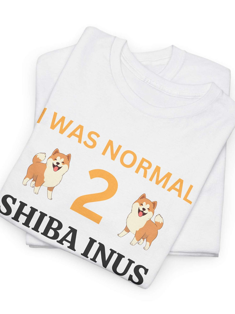 Küçük resim: Shiba Tişört I Was Normal