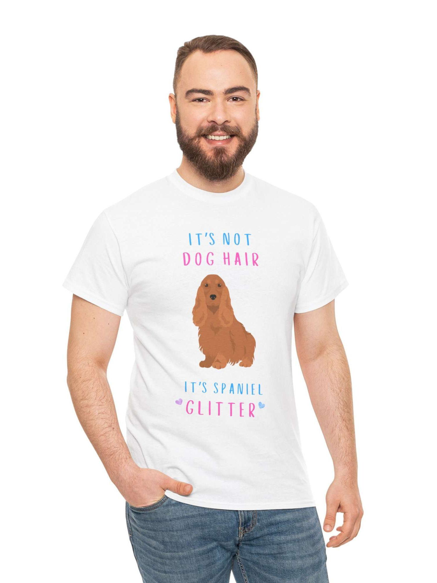 Cocker Spaniel Tişört Glitter