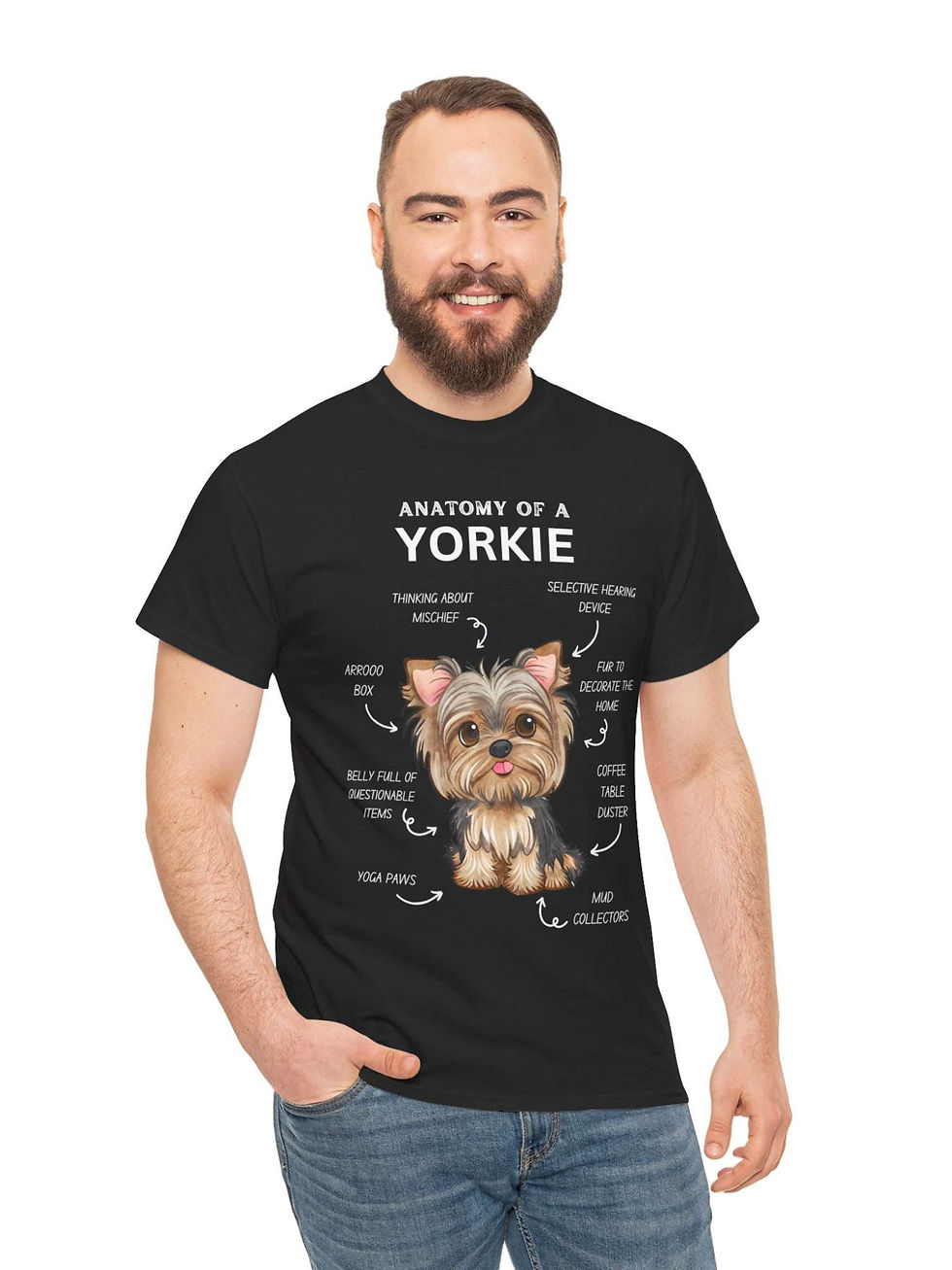 Küçük resim: Yorkshire Terrier Tişört Anatomy