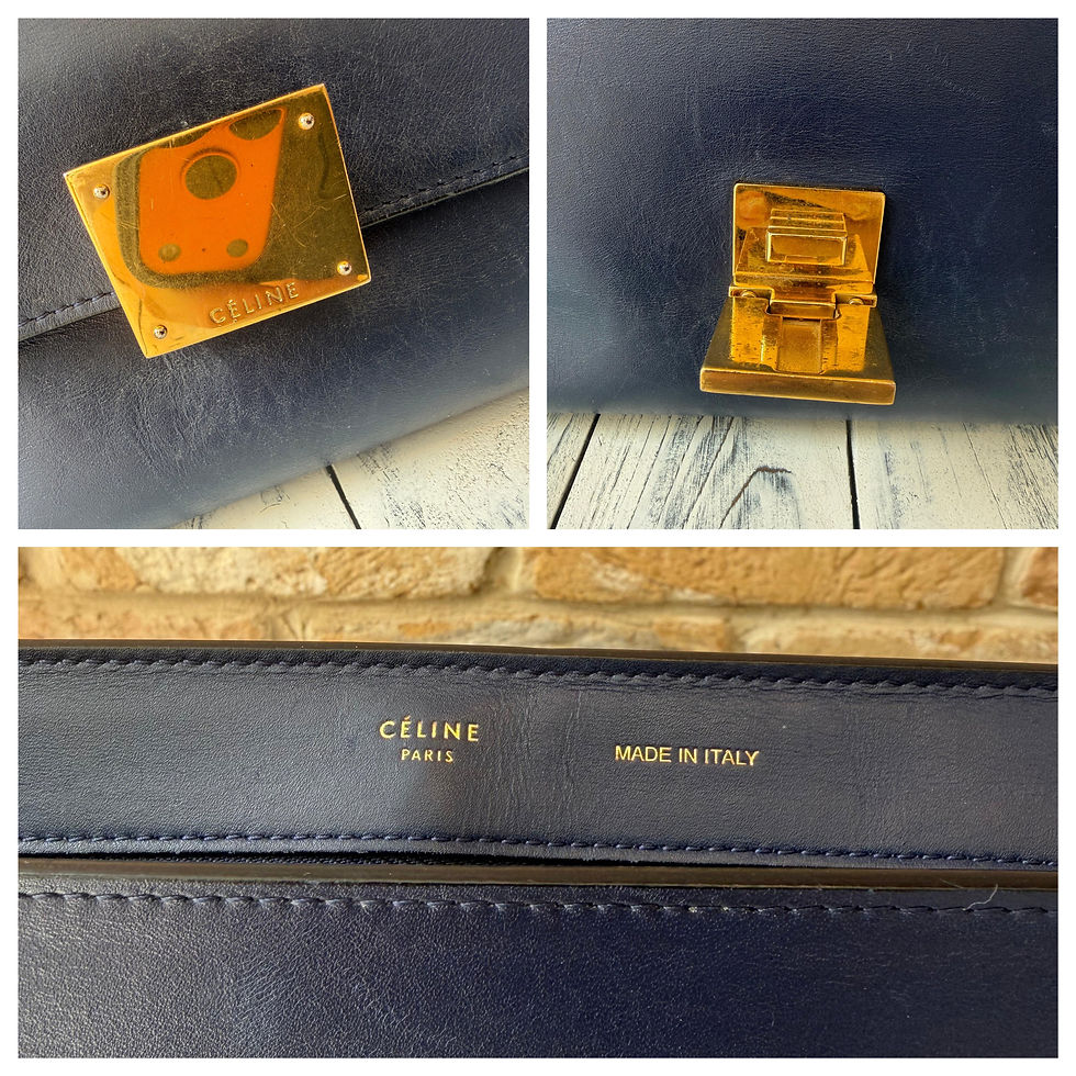Thumbnail: CELINE Trapeze - Navy