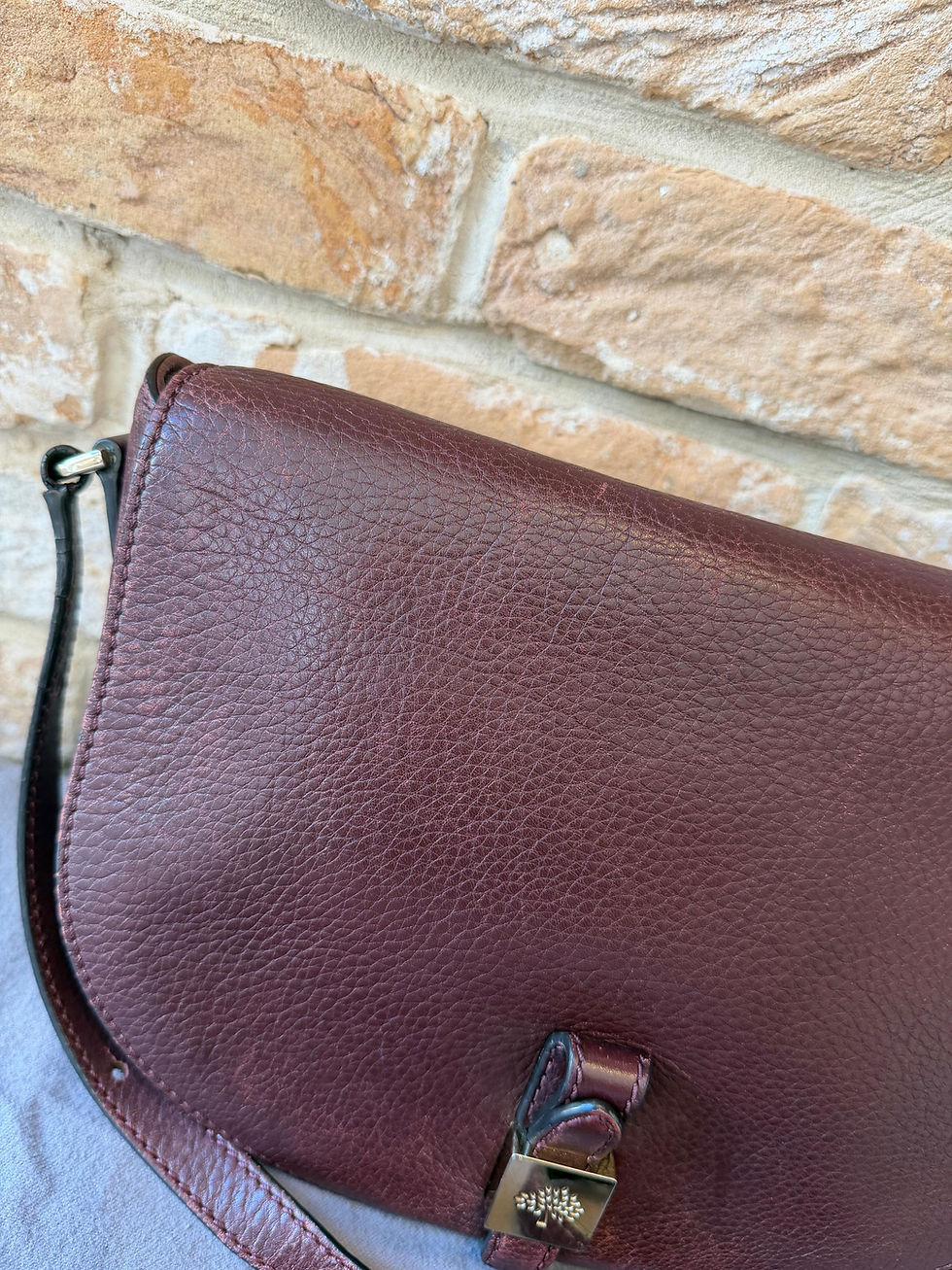 Thumbnail: MULBERRY Tessie Satchel - Oxblood