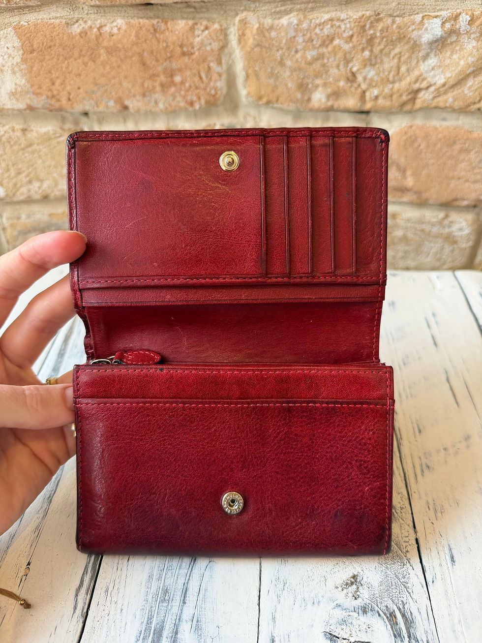 Thumbnail: MULBERRY Purse - Dark Red