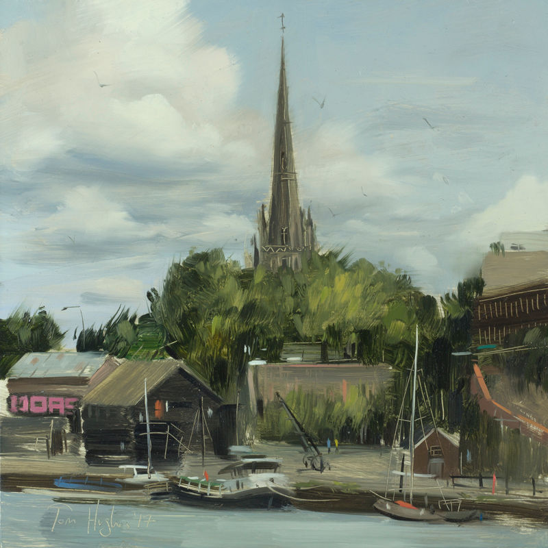 St Mary Redcliffe and Floating Harbour, August