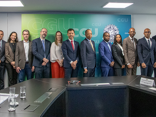 CGU recebe delegação de Angola para cooperação em pautas de auditoria e controle