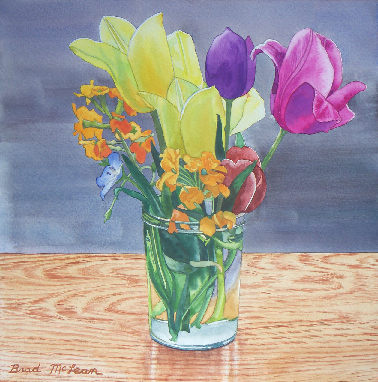 Table Tulips Giclée
