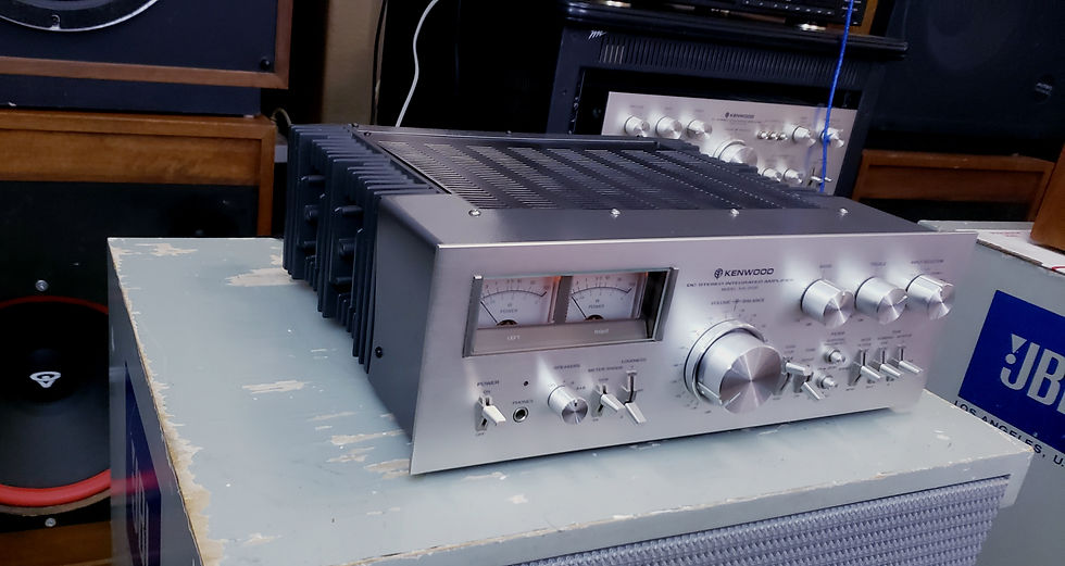 Thumbnail: Kenwood KA-9100 Integrated Amplifier - Repaired/Serviced - Sounds 🎶👍