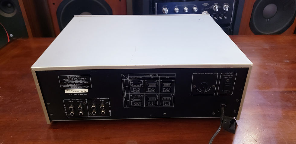 Thumbnail: Pioneer SG-9 - 12 Band Qualizer - Champaign vs. of SG-9800