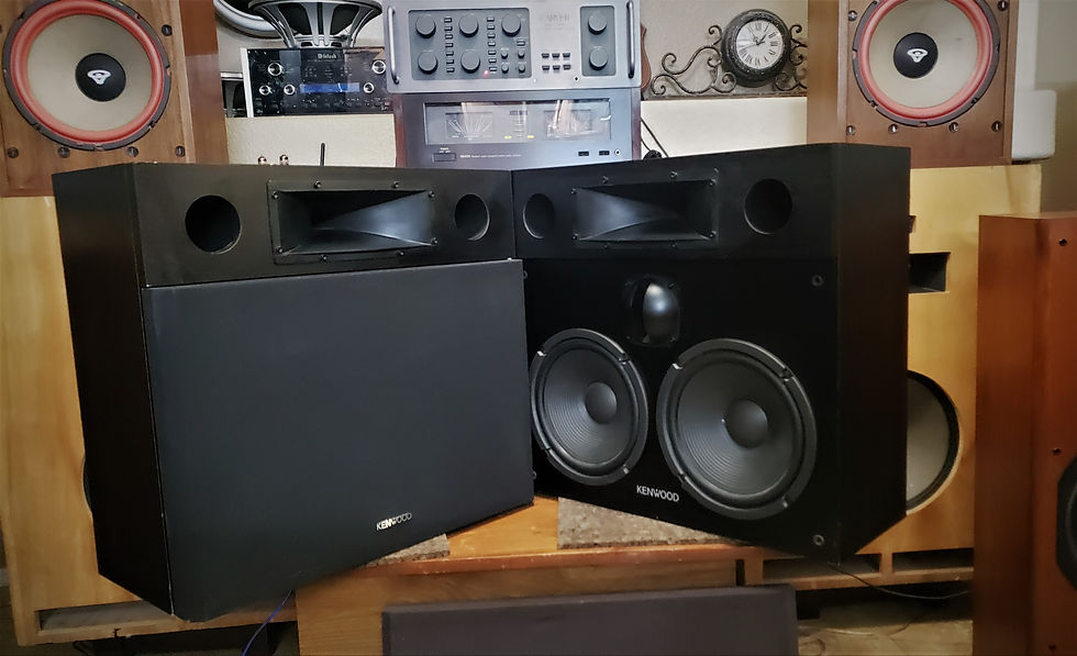 Thumbnail: Kenwood MV-5 Monitor Speakers - Only Sold on Military Bases