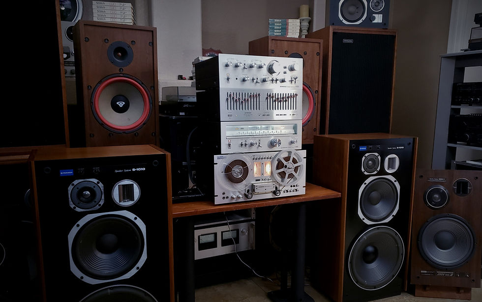 Thumbnail: Pioneer SA-9500II, SG-9800 EQ, TX-9500ii, RT-707 Reel Set + Options, Serviced😍