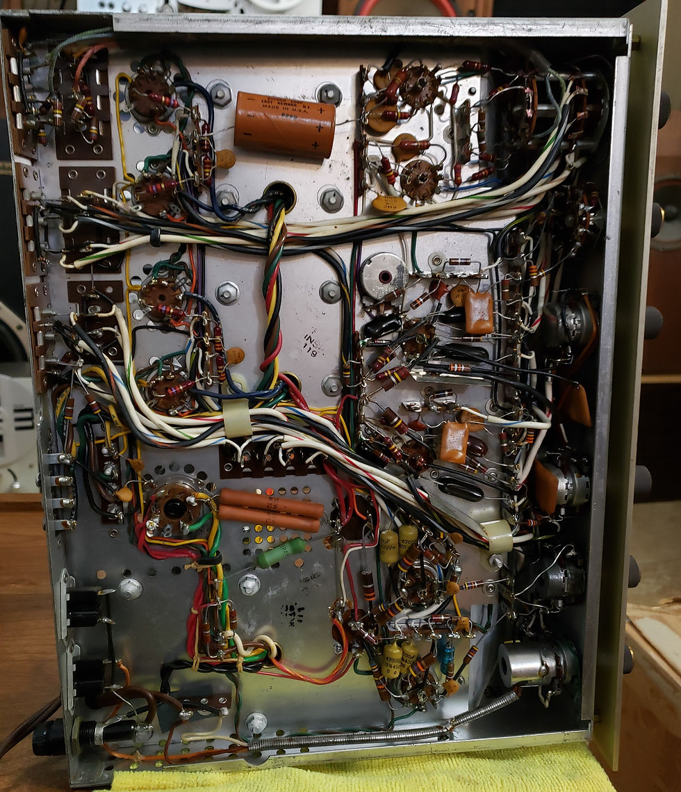 Thumbnail: The Fisher X-100 Integrated EL-84 Tube Control Amplifier