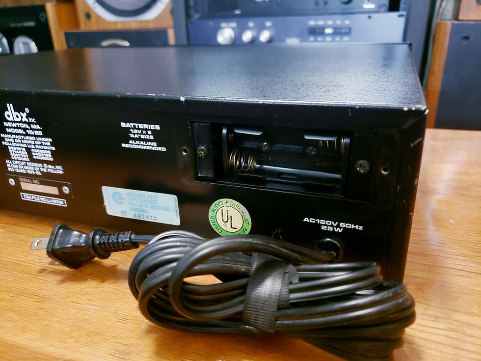 Thumbnail: dbx 10/20 Computerized Equalizer Real Time Analyzer - Excellent Working