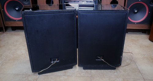 JBL L55 Lancer Speakers (Pair) w/ Glass Tops | BIG AZ SPEAKERS
