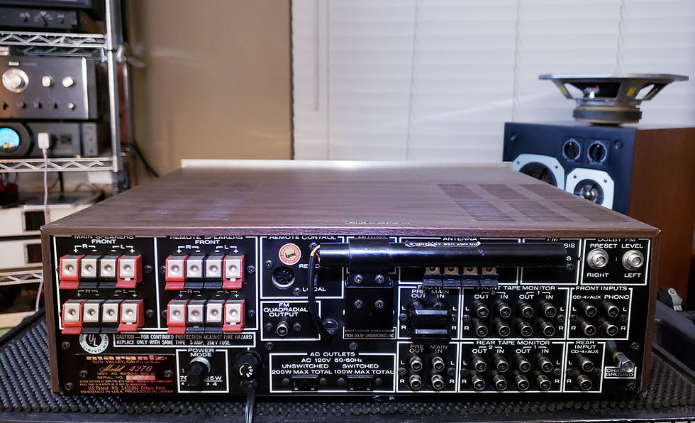 Thumbnail: Marantz 4270 70wpc + Quad Mint Restored Receiver (Same 2ch as 2270 +) 🥰🎶