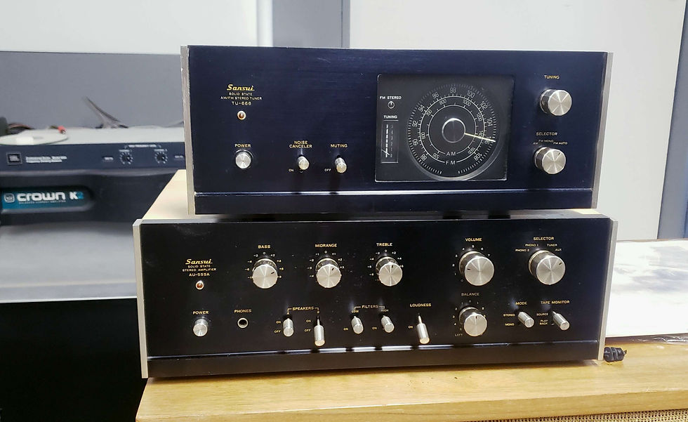 Thumbnail: Sansui TU-666 AM/FM Tuner