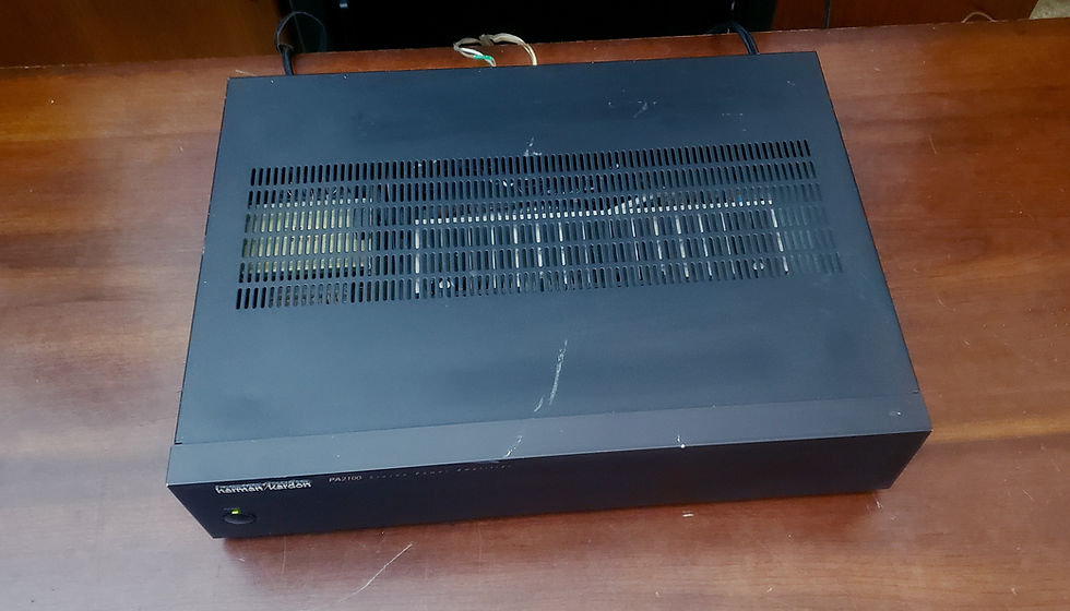 Thumbnail: Harman Kardon PA2100 Amplifier - 2ch and Mono Bridgable -