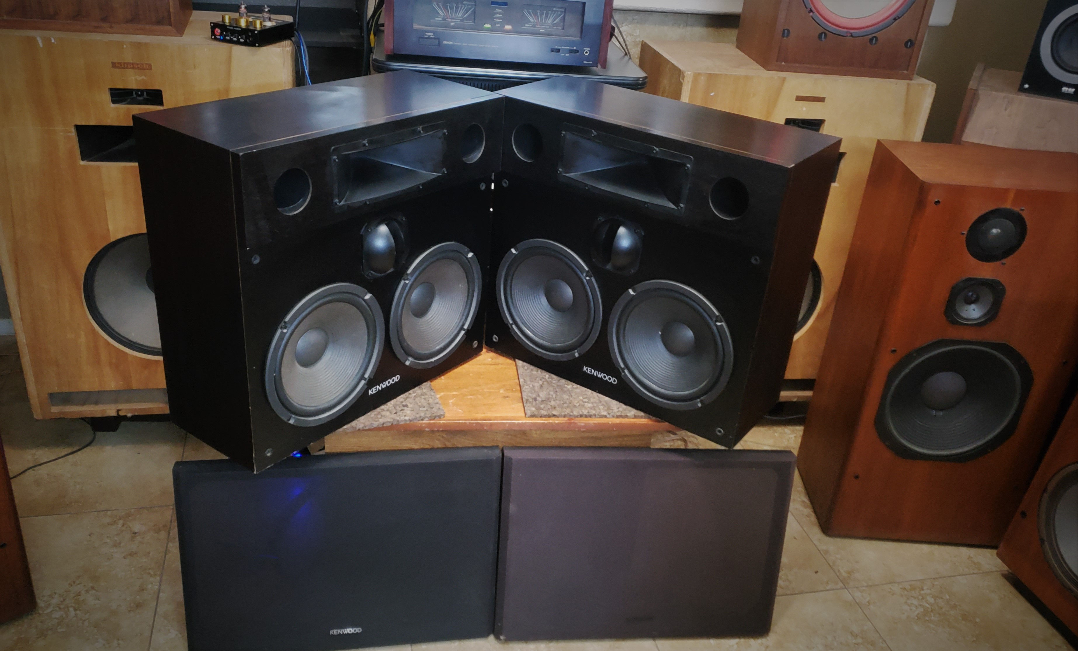 Kenwood MV-5 Monitor Speakers - Only Sold on Military Bases