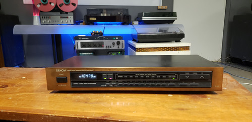 Denon TU-450 AM/FM Stereo Tuner Component - Gold/Brass | BIG AZ