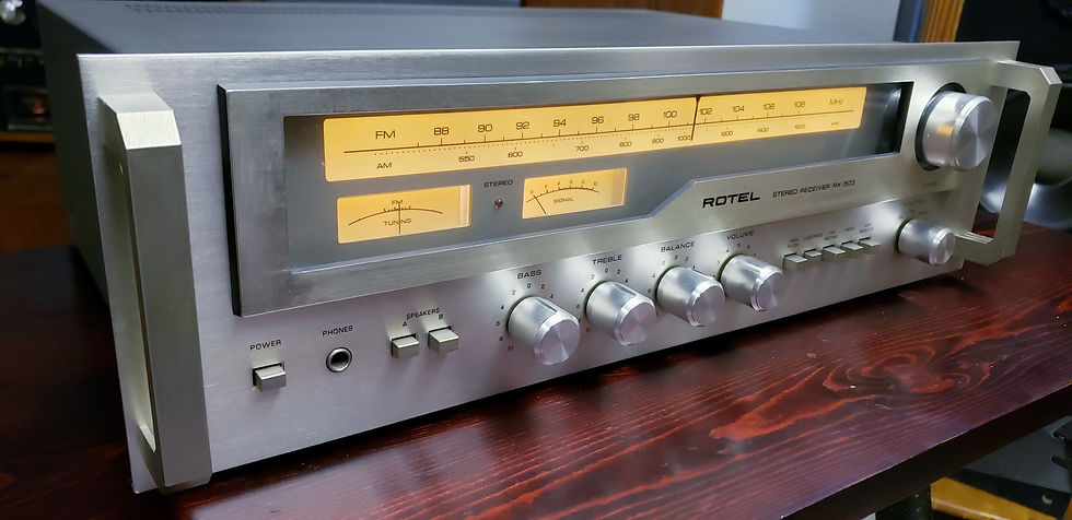 Thumbnail: Rotel RX-503 Stereo Receiver & Manual