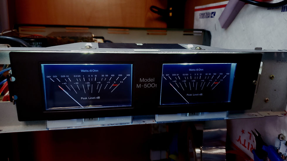 Thumbnail: Carver M-500t - 251wpc Power Amplifier - Recap - LED - Beautiful 🎶
