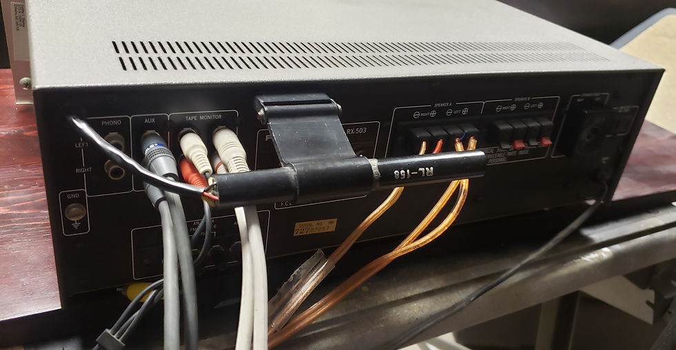 Thumbnail: Rotel RX-503 Stereo Receiver & Manual