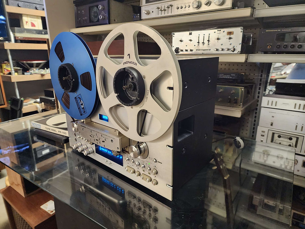 Thumbnail: Pioneer RT-909 Reel to Reel Tape Deck - Pro Serviced - Multi Volt 120-240V 🎶 